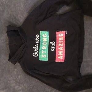 Justice Active Sequin Hoodie